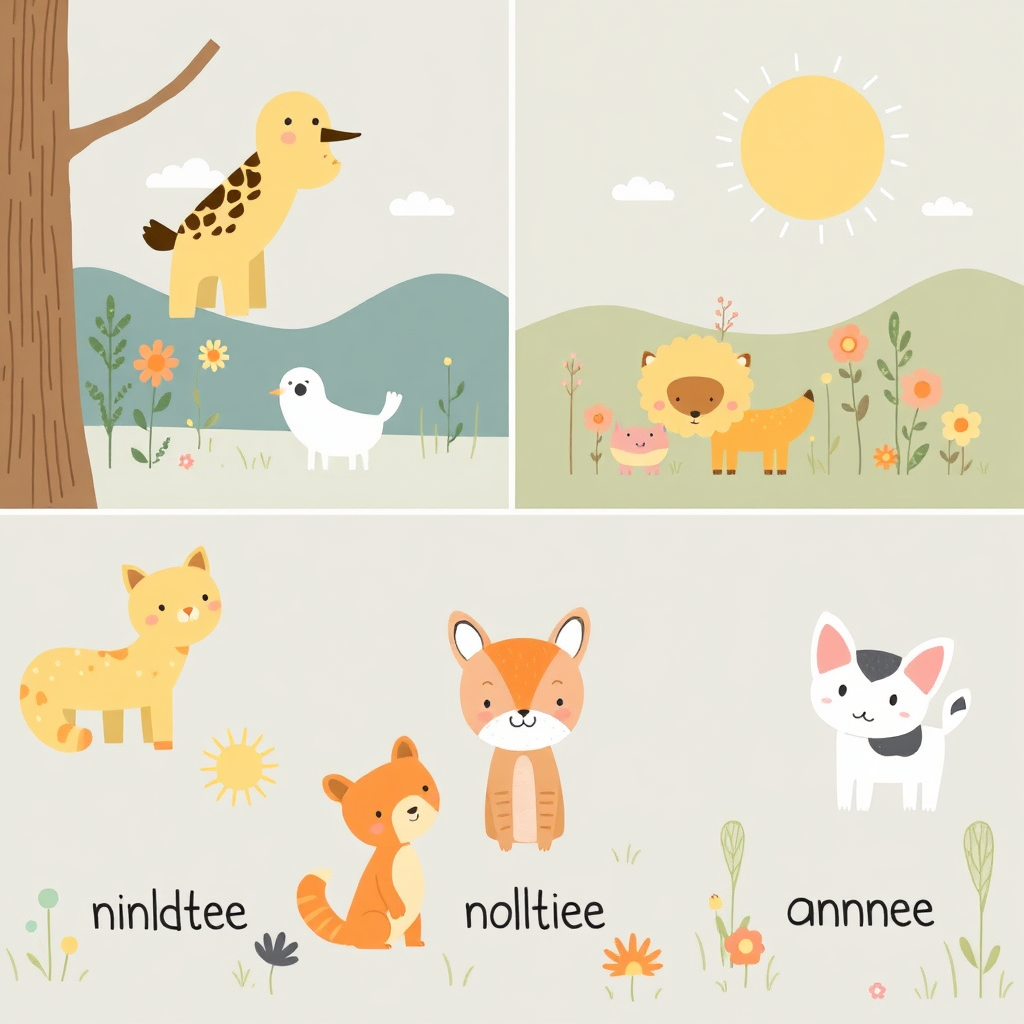 Animal Games illustration